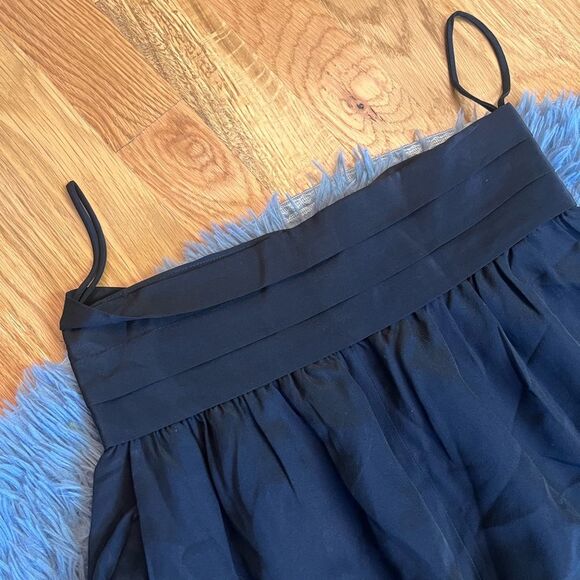 Vintage Neiman Marcus Black High Rise Silk Pants Size 6 - Picture 3 of 7